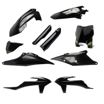 Picture of Cycra 19-22 KTM 125 SX Powerflow Body Kit - Black