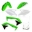 Picture of Cycra 16-18 Kawasaki KX450F 5-Pc Replacement Kit