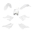 Picture of Cycra 22+ Yamaha YZ125 5-pc Replica Body Kit - White