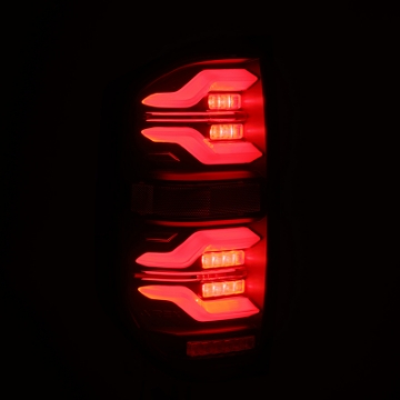 Picture of AlphaRex 14-21 Toyota Tundra LUXX LED Taillights Alpha Blk w-Activ Light-Seq Signal