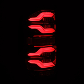 Picture of AlphaRex 14-21 Toyota Tundra LUXX LED Taillights Blk w-Activ Light-Seq Signal