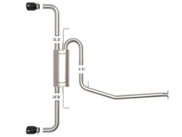 Picture of aFe POWER Takeda 19-21 Toyota RAV4 L4-2-5L 304SS CB Exhaust w- Black Tips