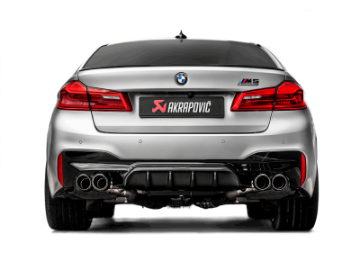 Picture of Akrapovic BMW M5-M5 Competition F90 Slip-On Line Titanium Req- Tips