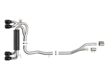 Picture of aFe MACHForce XP Exhausts Cat-Back SS 19-21 BMW M2 Competition L6-3-0L w-Black Tips