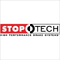 Picture of StopTech BBK 08-13 BMW 135i Front 355x32 Trophy Calipers Slotted-Drilled Rotors Pads and SS Lines