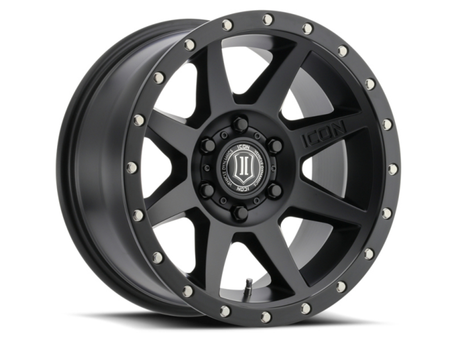 Picture of ICON Rebound Pro 17x8-5 5x150 25mm Offset 5-75in BS 110-1mm Bore Satin Black Wheel