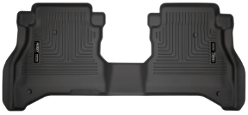 Picture of Husky Liners 20-21 Jeep Gladiator Crew Cab WeatherBeater 2nd Seat Black Floor Liners