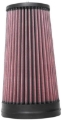 Picture of K&N Universal Unique Air Filter 2-3-4in FLG x 4-21-32in Base x 3-1-2in Top x 8-1-4in Height