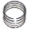 Picture of Mahle Rings Performance Oil Ring Assembly 4-100in x 2-0MM -113in RW Low Tension Chrome Ring Set