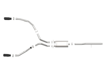 Picture of aFe Apollo GT Series 3in 409SS GM Silverado-Sierra 1500 09-19 V6-4-3-V8-4-8-5-3L - Black