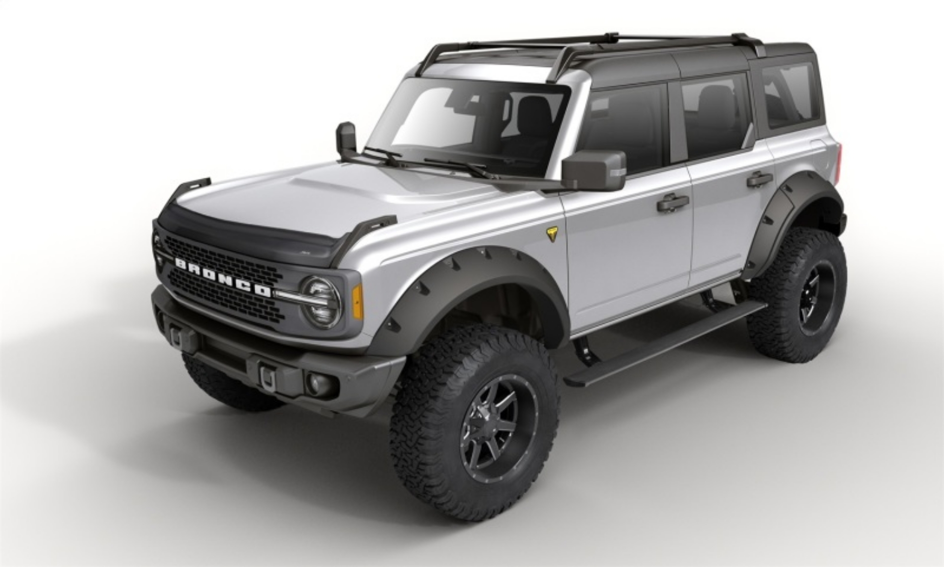 Picture of AMP Research 21-23 Ford Bronco Excl- Raptor - 19-22 Ford Ranger Powerstep Plug N Play - Black