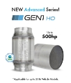 Picture of GESI G-Sport 6PK 300 CPSI EPA Compliant 3in Inlet-Outlet GEN1 Ultra High Output Cat Conv Assembly