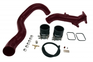 Picture of Wehrli 01-04 Chevrolet 6-6L LB7 Duramax 3in Y-Bridge Kit - Bengal Silver