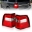 Picture of ANZO 07-17 For Expedition LED Taillights w- Light Bar Chrome Housing Red-Clear Lens