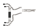 Picture of aFe Vulcan Series 2-5in 304SS Cat-Back Exhaust 2021+ Jeep Wrangler 392 6-4L w- Black Tips