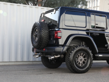 Picture of aFe Vulcan Series 2-5in 304SS Cat-Back Exhaust 2021+ Jeep Wrangler 392 6-4L w- Polished Tips
