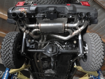Picture of aFe Vulcan Series 2-5in 304SS Cat-Back Exhaust 2021+ Jeep Wrangler 392 6-4L w- Polished Tips
