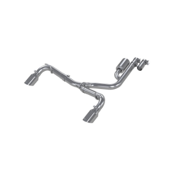 Picture of MBRP 2021+ Ford Bronco Sport 1-5L - 2-0L EcoBoost 2-5in Res-Back Exhaust - Dual Rear - Alum- Steel