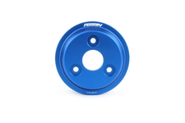 Picture of PERRIN 15-21 Subaru WRX - 18-20 Crosstrek - 14-18 FXT Lightweight Water Pump Pulley - Blue