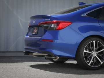 Picture of aFe Takeda 2-5in 304 SS Cat-Back Exhaust System w-CF Tips 2022+ Honda Civic L4-1-5L t