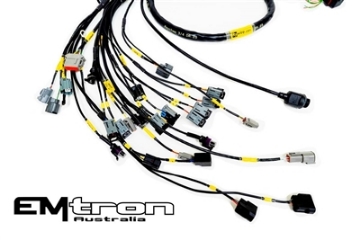 Picture of Rywire Honda K-Series w-Emtron KV8 ECU Eng Harness w-OBD2 Alt-EV14 Inj-AEM IAT & MAP Adapter Req