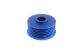Picture of PERRIN 15-25 Subaru WRX - 15-22 Crosstrek - 14-18 FXT Lightweight Alternator Pulley - Blue