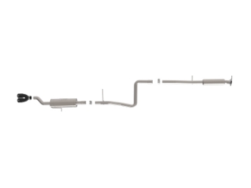 Picture of aFe Takeda Series 2 1-2in 304 SS Cat-Back 14-19 Ford Fiesta L4-1-6L w-Black Tip