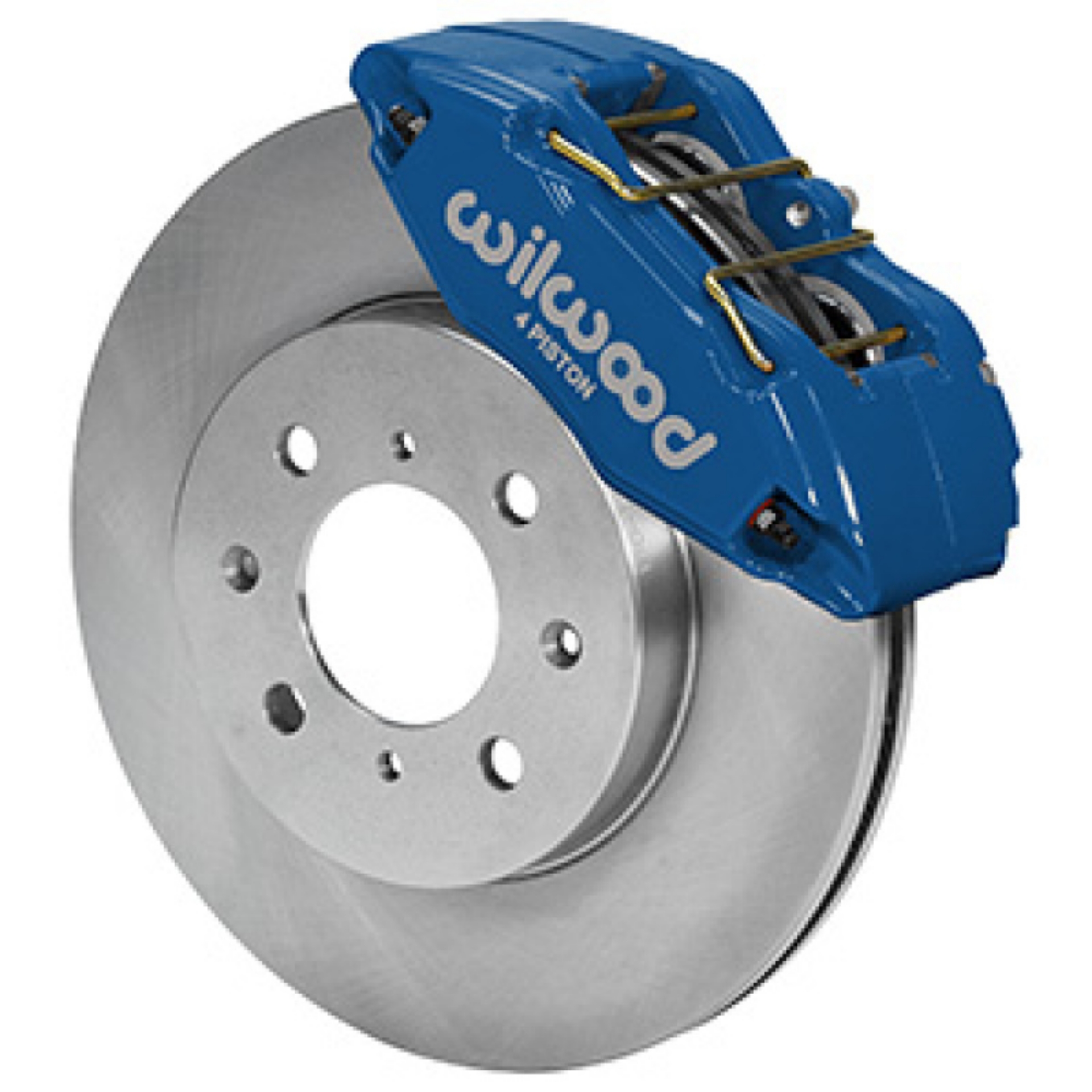 Picture of Wilwood DPHA Front Caliper & Rotor Kit Honda - Acura w- 262mm OE Rotor - Competition Blue