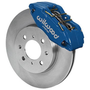 Picture of Wilwood DPHA Front Caliper & Rotor Kit Honda - Acura w- 262mm OE Rotor - Competition Blue