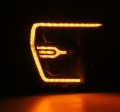 Picture of AlphaRex 21-22 Ford F150 Luxx-Series Projector Headlights Black w-Activ Light-Seq Signal