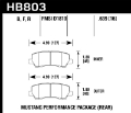 Picture of Hawk 2015+ Ford Mustang GT 5-0L Excluding GT350-GT350R-GT500 ER-1 Endurance Racing Rear Brake Pads