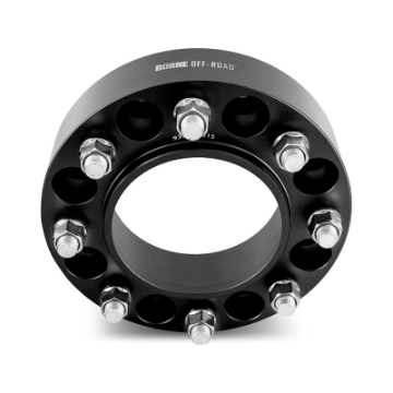 Picture of Borne Off-Road Wheel Spacers - 8X170 - 125 - 50mm - M14 - Black