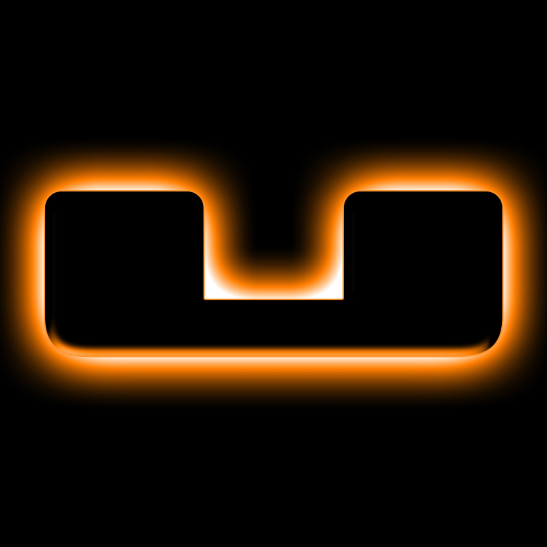 Picture of ORACLE Lighting Universal Illuminated LED Letter Badges - Matte Blk Surface Finish - U