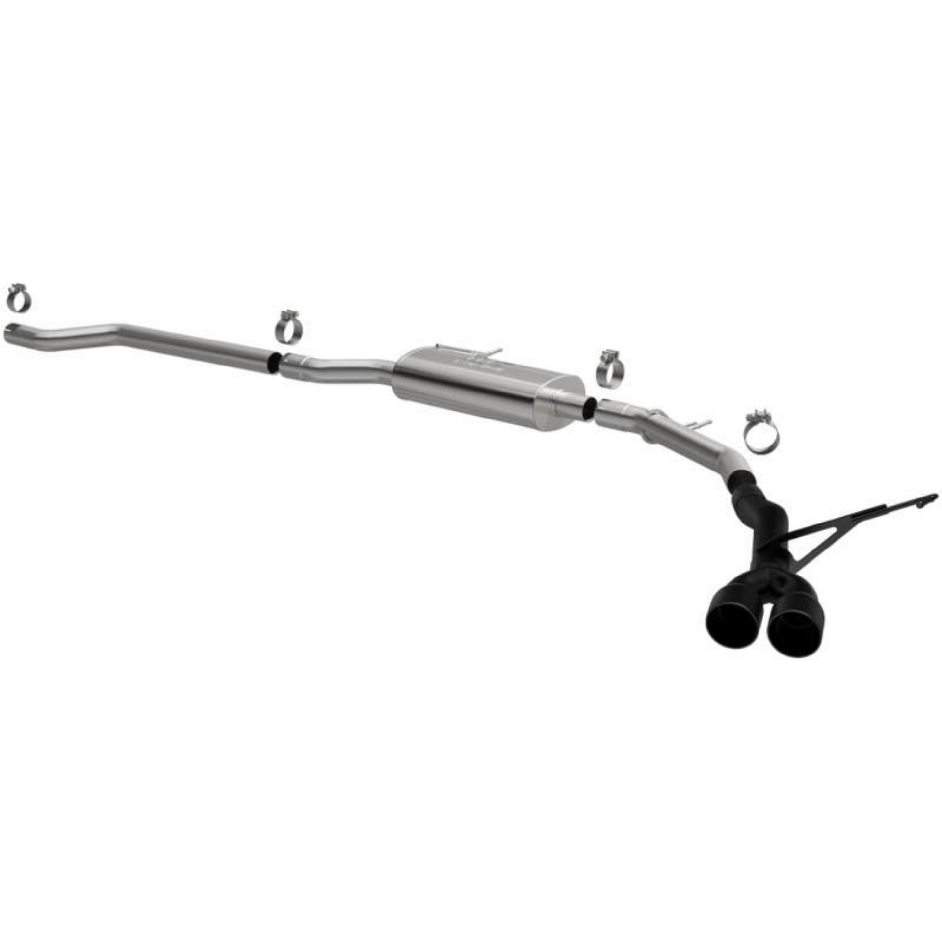 Picture of MagnaFlow 2022 Ford Maverick Street Series SS Cat-Back Exhaust 2-5in Tubing- Black Tip