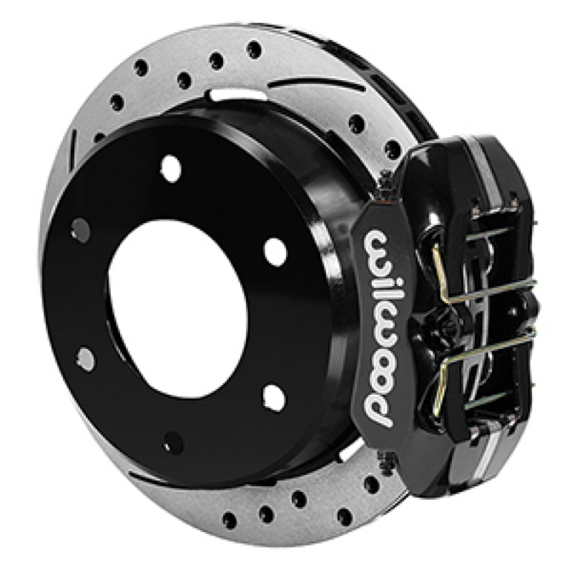 Picture of Wilwood 63-87 C10-C15 DynaPro FDPLP Black Calipers 11in x -81in D-S Rotors 6-Lug Rear Disc Brake Kit
