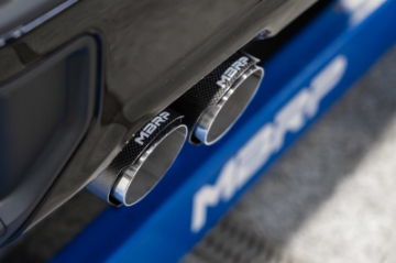 Picture of MBRP 19-21 Chevrolet Silverado 1500 5-3L 3in Cat Back w- 2-5in OD Carbon Fiber Tips - T304