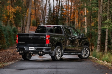Picture of MBRP 19-21 Chevrolet Silverado 1500 5-3L 3in Cat Back w- 2-5in OD Carbon Fiber Tips - T304