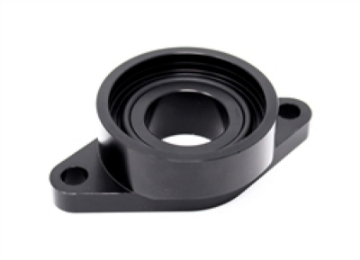Picture of Torque Solution Billet Stk to HKS Blowoff Valve Adapter Blk Mitsubishi Eclipse-Talon-Laser 1G 90-94