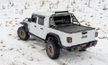 Picture of N-Fab ARC Sports Bar 20-22 Jeep Gladiator - Textured BlackRoll-N-Lock Cover Fitment Only