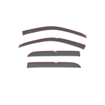 Picture of AVS 20-22 Dodge RAM 1500 Crew Cab Ventvisor Color Match Deflectors 4pc - Granite Crystal Metallic