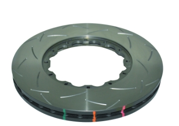 Picture of DBA 08-20 Nissan 370Z 5000 Rotor XS Cross Drilled & Slotted w-Replacement NAS Nuts KP