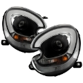 Picture of Spyder Mini Countryman 11-16 V2 Xenon-HID Only Projector Headlights - Black PRO-YD-MCO11HID-BK