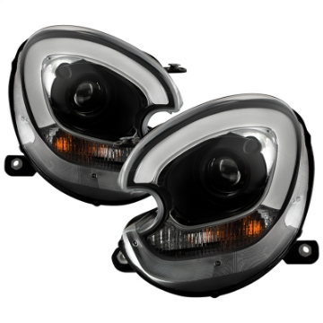 Picture of Spyder Mini Countryman 11-16 V2 Xenon-HID Only Projector Headlights - Black PRO-YD-MCO11HID-BK