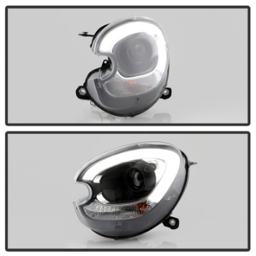Picture of Spyder Mini Countryman 11-16 V2 Xenon-HID Only Projector Headlights - Black PRO-YD-MCO11HID-BK