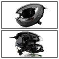 Picture of Spyder Mini Countryman 11-16 V2 Xenon-HID Only Projector Headlights - Black PRO-YD-MCO11HID-BK