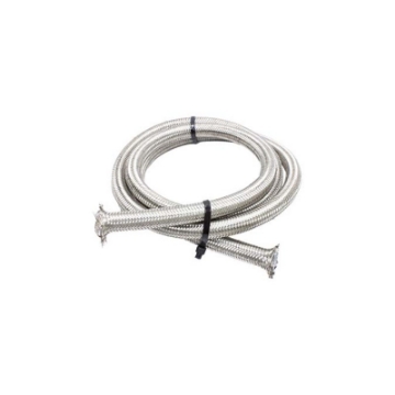 Picture of Nitrous Express 8AN Braided Stainless PTFE Hose - 5ft