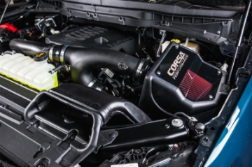Picture of Corsa 2021-2025 Ford F150 3-5L Ecoboost Cold Air Intake with DryTech Filter