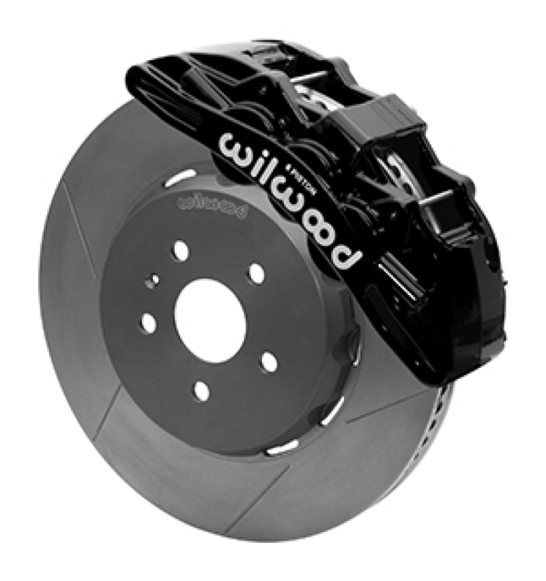 Picture of Wilwood SX6R Front Brake Kit 15in Lug Drive Slotted Black w- Lines 10-14 Chevrolet Camaro SS