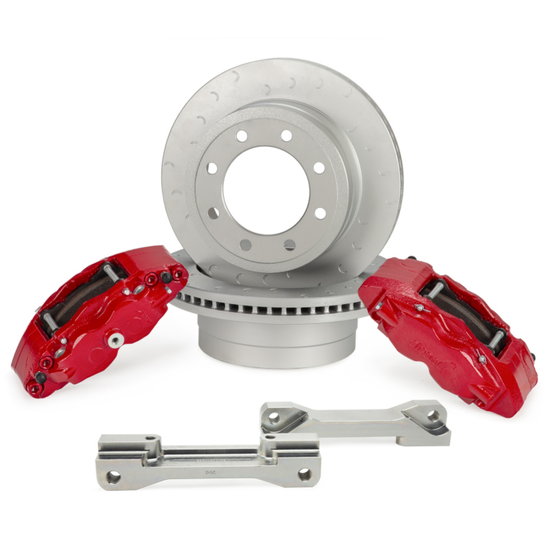 Picture of Alcon 2017+ Ford F250-F350 363x38mm Rotors 4 Piston Brake Kit - Rear
