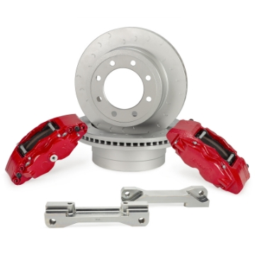Picture of Alcon 2017+ Ford F250-F350 363x38mm Rotors 4 Piston Brake Kit - Rear